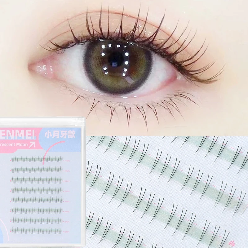 Cluster Under False Eyelashes Eye Makeup Individual Segment Grafting Fake Lashes DIY Natural Clusters Lower Eyelashes Extension