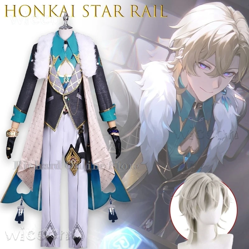 

disfraz Honkai Star Rail Argenti Cosplay Costume Game Roleplay Outfit Full Set for Men Anime sexy costumes