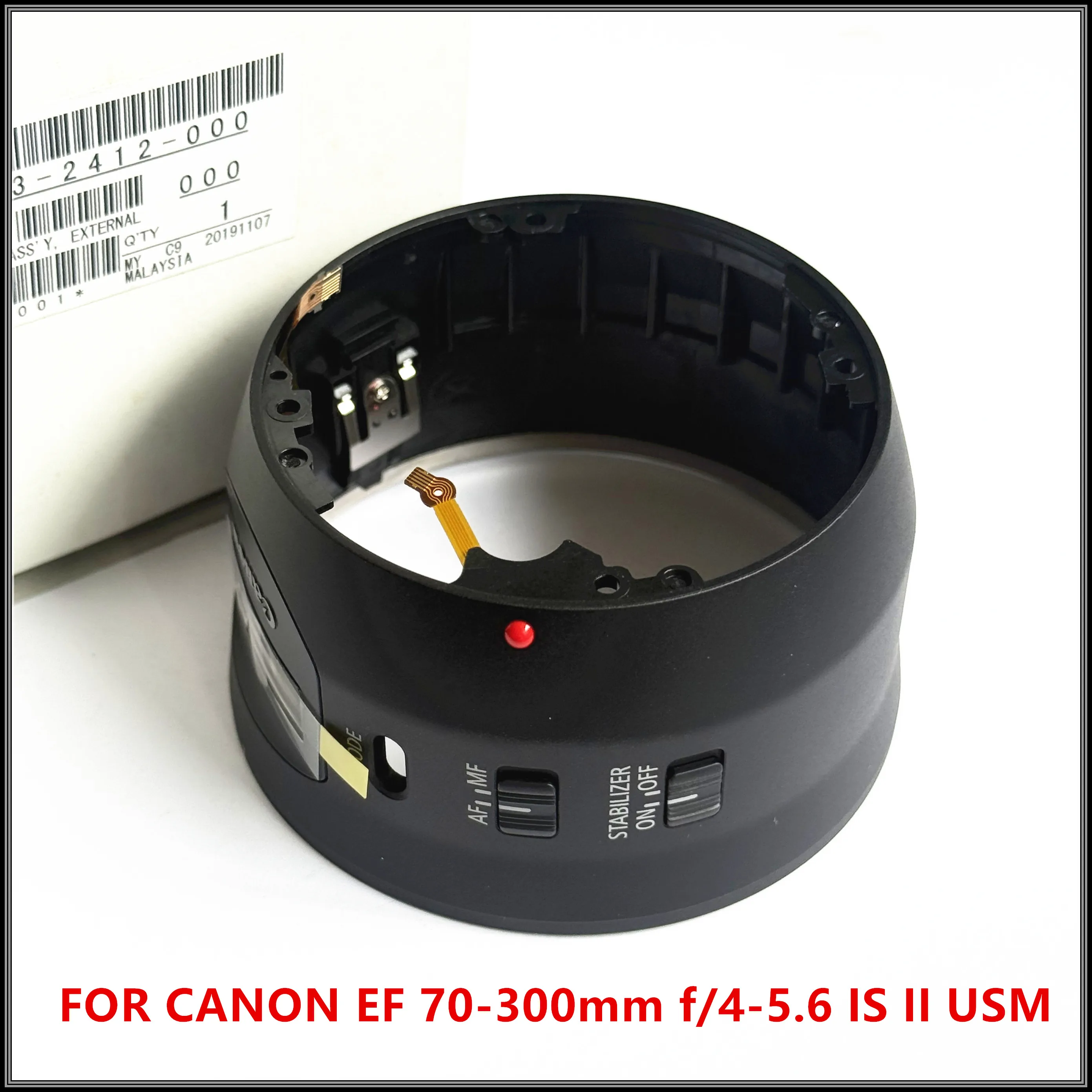 New original Repair Part For Canon EF 70-300mm f/4-5.6 IS II USM  AF shell Focus conversion switch group
