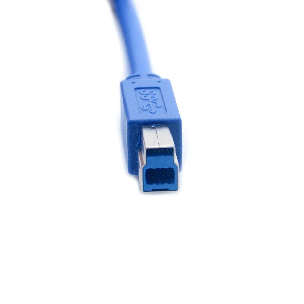 USB Printer Cable USB 3.0 Type A Male to B Male USB Cable for Canon Epson ZJiang Label Scanner Printer Cord 0.3/0.5/1/1.5/1.8/3m