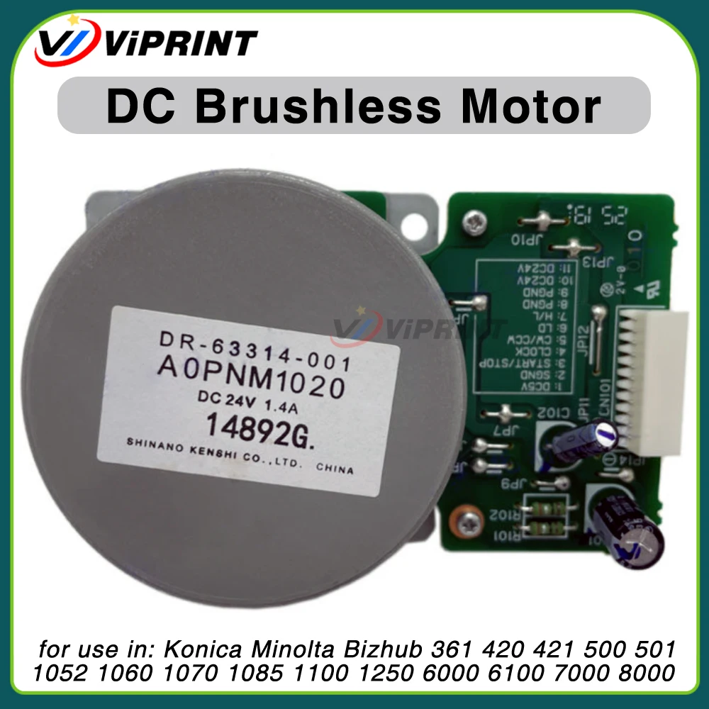 A0R5M1020 A0R5M1030 BH501 Drive Motor for Konica Minolta Bizhub 361 420 421 500 501 Copier Spare Parts