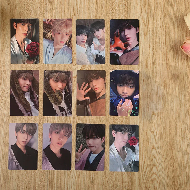 

10/12Pcs/Set KPOP Yeonjun Soobin MINISODE 3 Album New Photocards List Beomgyu Hueningkai Taehyun Selfie Lomo Cards Fans Gifts