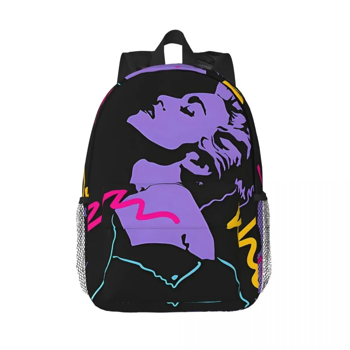 Madonna 80s Retro Style Backpacks Boys Girls Bookbag Cartoon Children School Bags Laptop Rucksack Shoulder Bag Large Capacity