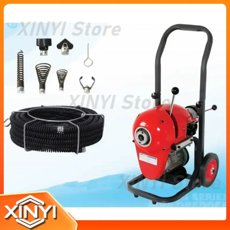 for Electric Pipe Drain Machine Bathroom Floor Drain Toilet Clogged Sewer Cleaning Tool