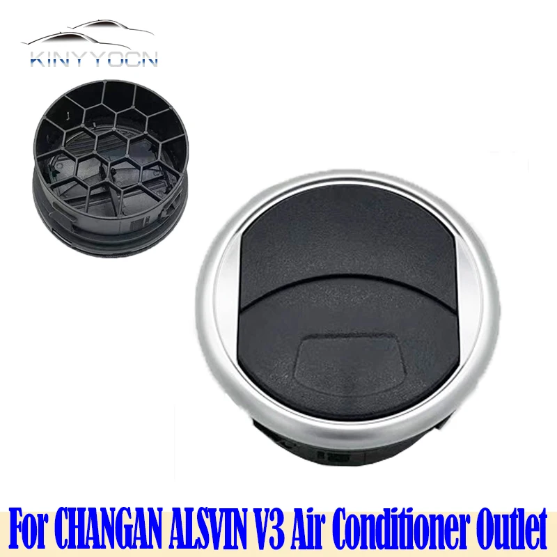 For CHANGAN ALSVIN V3 2013 14 15 16 17 Air Conditioner Outlet Front Panel Grille AC Air outlet Adjustment Knob Center Console