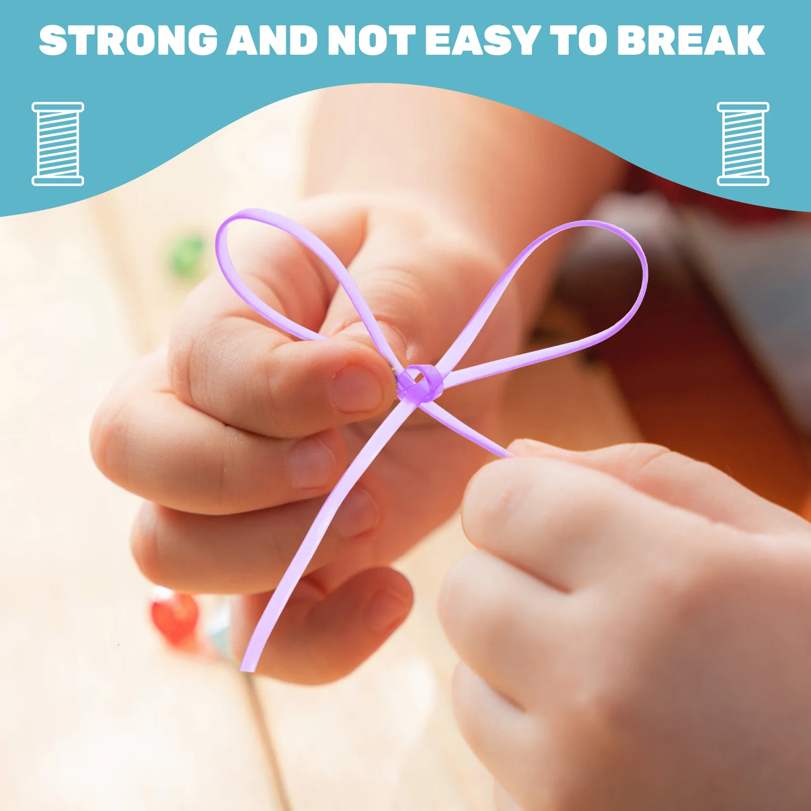 Braided Rope Key Chain Craft Cord Suite Macrame Jewelry Making Pvc DIY Bracelet Durable Lanyard Ropes Strong Plastic Hand Woven