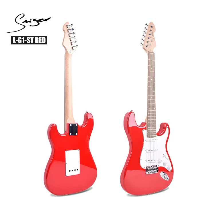 Primary Level Examination Professional Electric Guitar Sycamore Wood Body Playing Electric Guitar