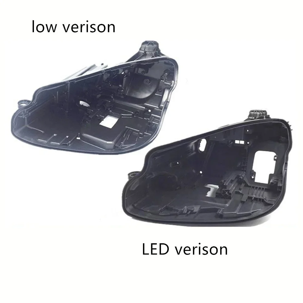 

HTTCY Для Mercedes-Benz E-Class W213 2016 2017 2018, основание фары, дом для фар, задняя база автомобиля, авто передняя фара, задний дом