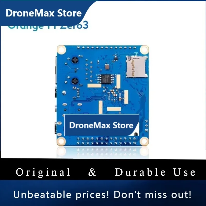 DroMaOrange Pi Zero3 Allwinner H618 SBC With 4K HDMI, 1.5GHz Quad-Core, 1GB-4GB RAM, Gigabit Ethernet, WiFi 5, BT 5.0, Android 1