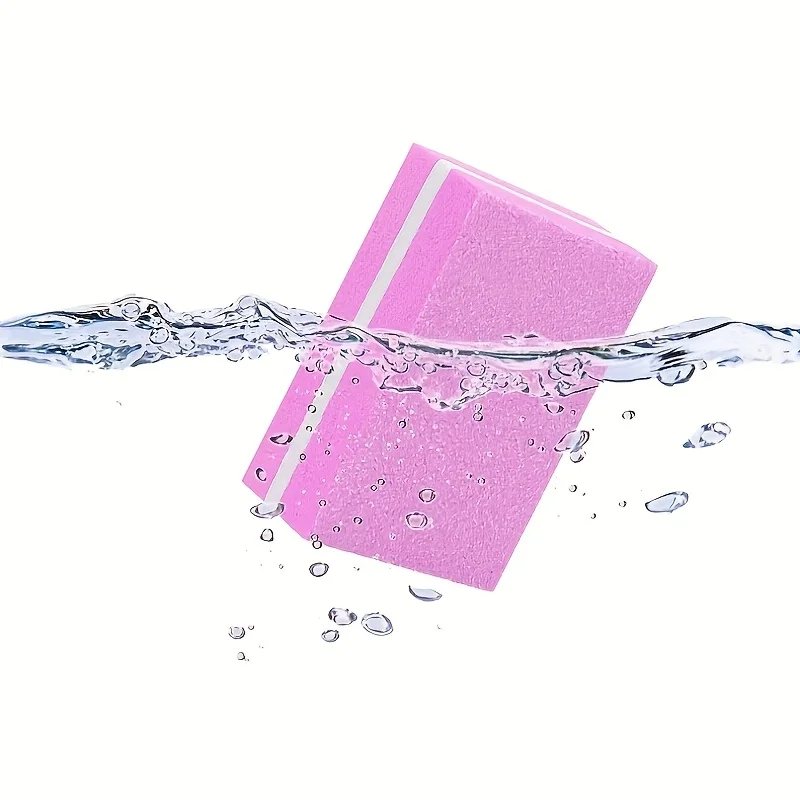 [30 Uds. Kit esencial para decoración de uñas] 30 Uds. Kit de decoración de uñas rosa-mini lima de uñas desechable, almohadilla amortiguadora y juego de varillas para joyería DIY Poli