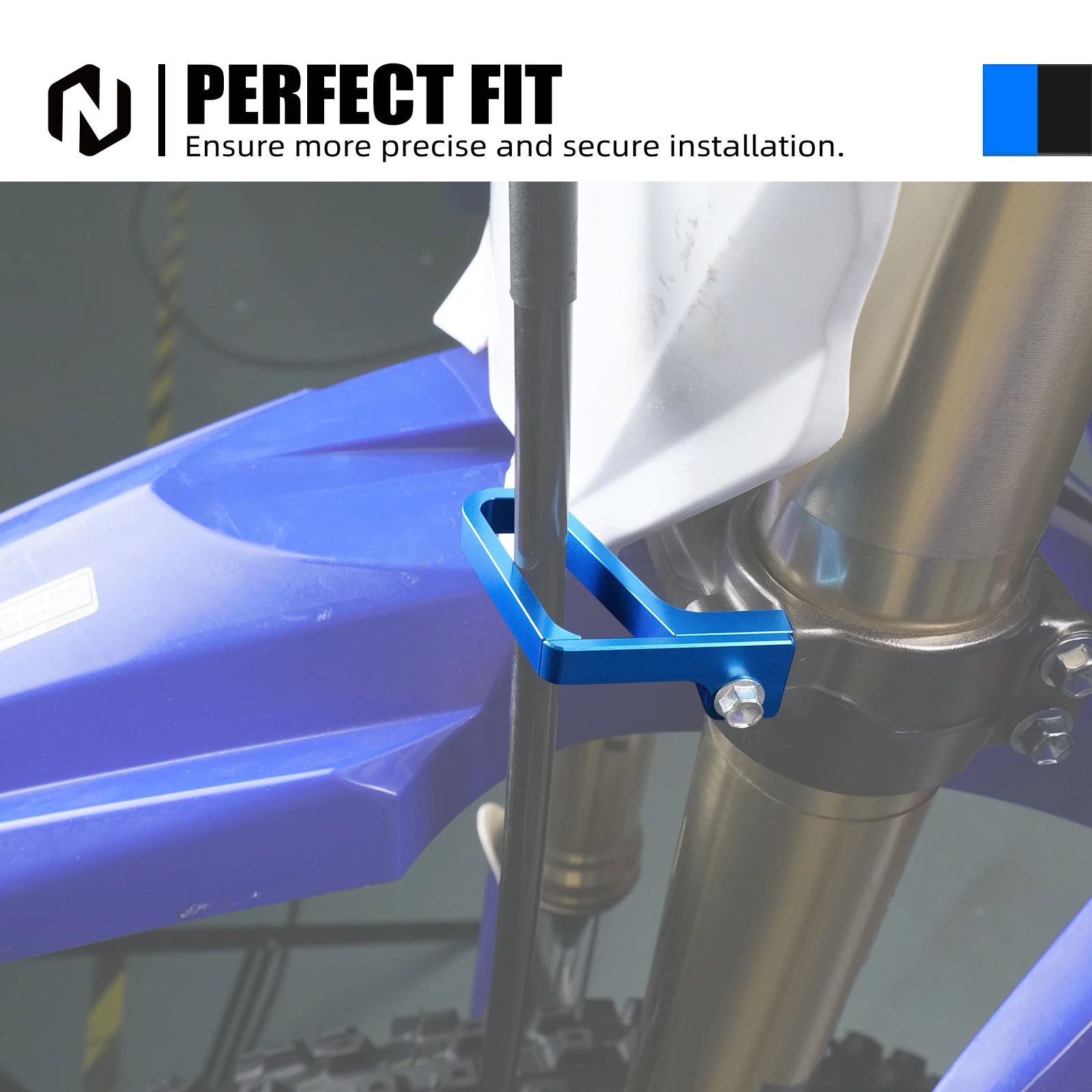 NICECNC 프론트 브레이크 호스 라인 가이드 야마하 YZ 250F YZ450F 2004-2009 YZ125 YZ 250 2004-2020 YZ 250X 2016-2020 YZ125X 2020용