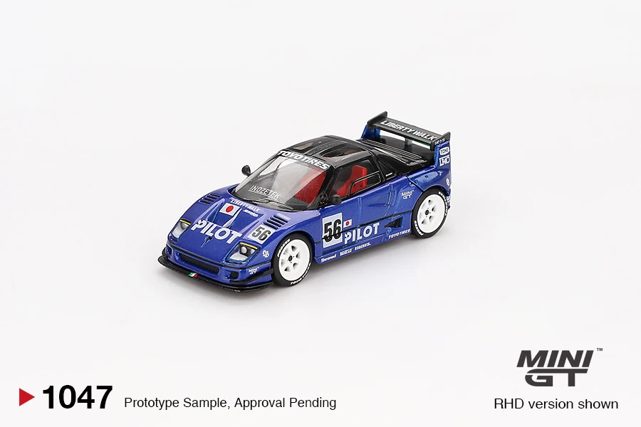MINI GT 1:64 Ford BMW Bentley Toyota Nissan Porsche Bugatti verzamelmodellen van sportwagens, gemaakt van gegoten metaal.