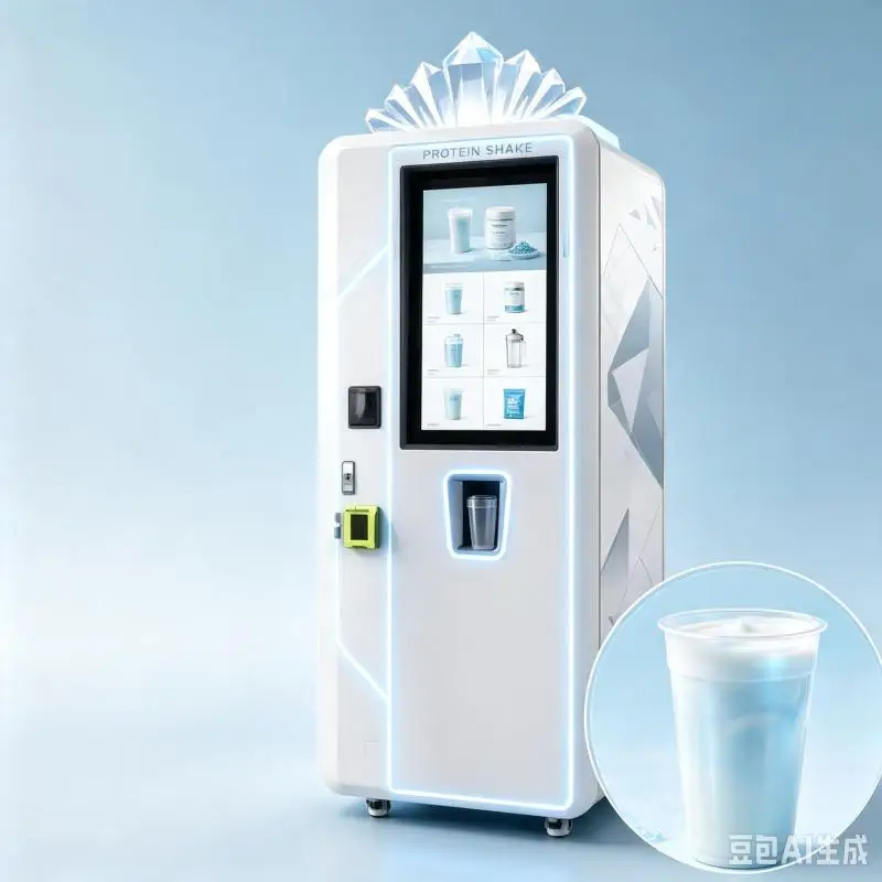 Commercial Protein Shake Vending Machine Customized Self Service Drink Maker Smart Touch Screen Fitness Club Solution