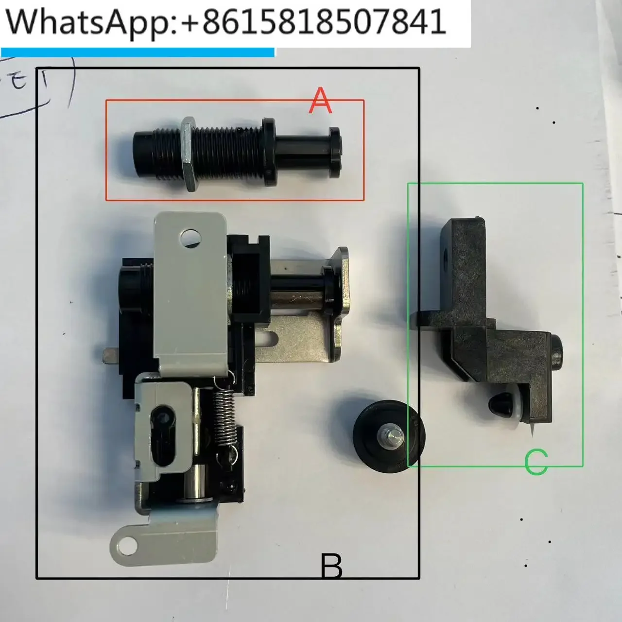 GRAPHTEC Último pino de bloqueio de faca de corte cruzado FC8000 FC8600 FC9000 universal