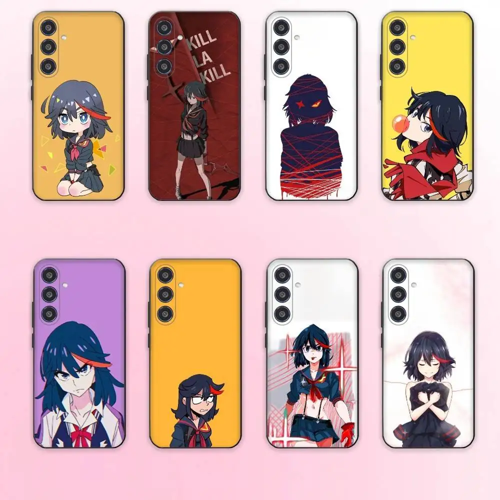 

Anime K-Kill La Kill Phone Case For Samsung Galaxy A73,A72,A71,A70,A53,A52,A51,Others Soft Black Cover
