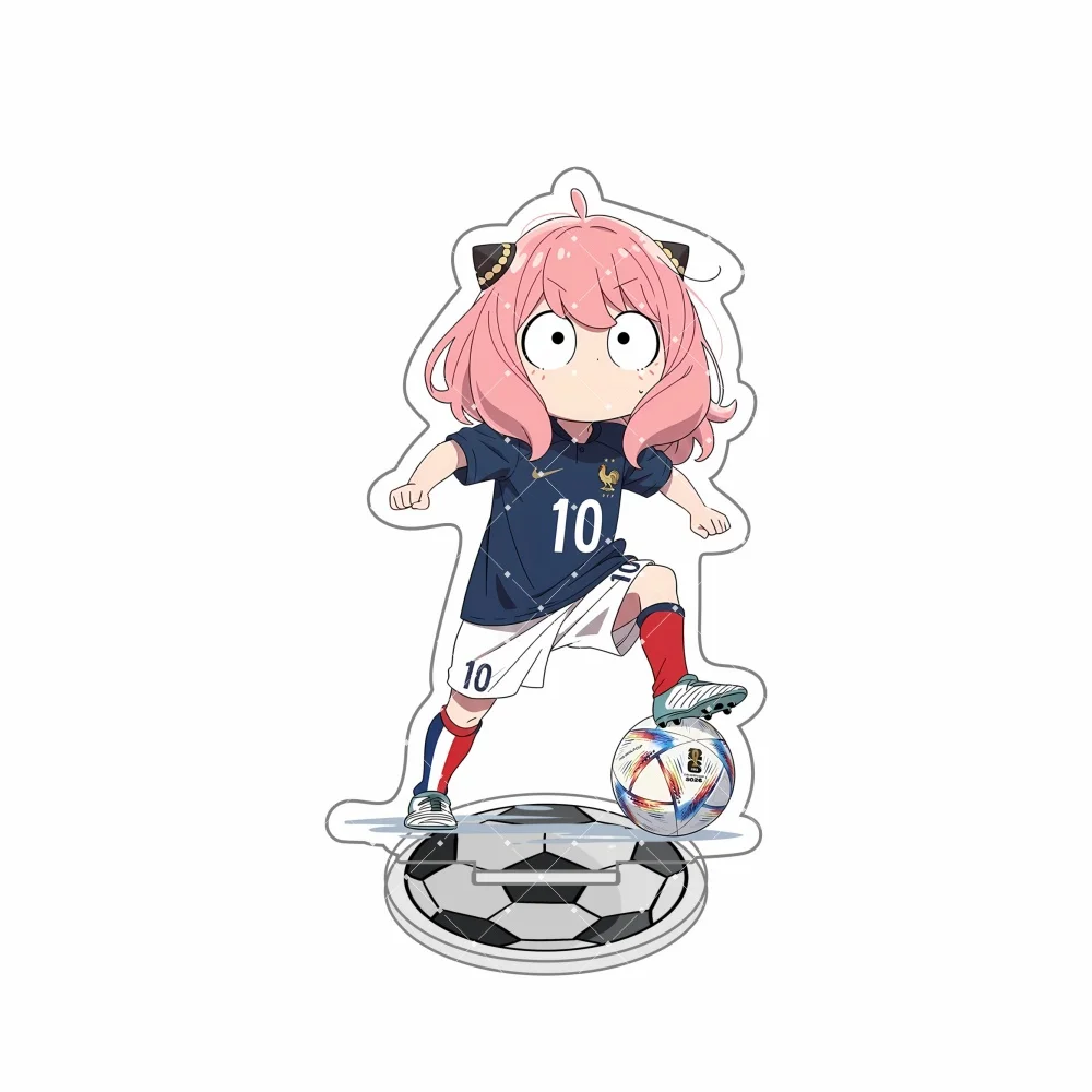 Spy X Family Anime Acrylic Stand Anya Forger Model Plate Decoration Originality Desk Figure Display Fans Gift key chain