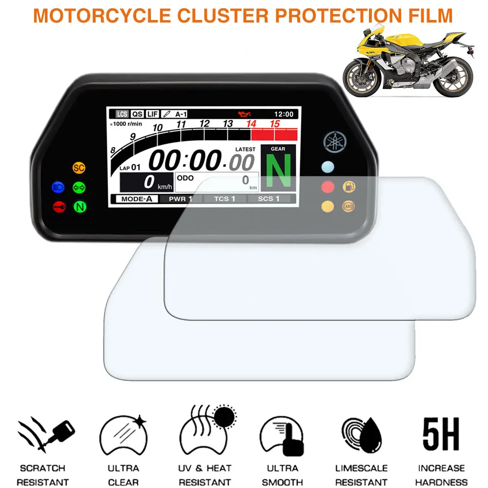 Cluster Scratch Cluster Screen Protection Film Protector For Yamaha YZF R1 R1M R1S M/S YZF-R1 YZF-R1M YZF-R1S