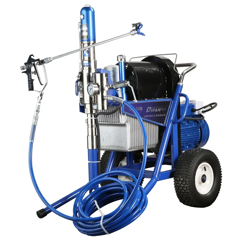 High-Power Electric Putty Spraying Machine Latex Paint Coating Steel Structure Multifunctional High-Pressure Airless Painting