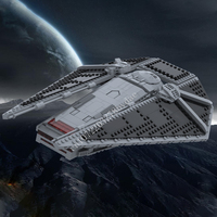 966PCS Imperial TIE/rp Reaper Attack Lander Space War Military MOC SpaceShip Battle Building Block DIY Education Model Toys Gift