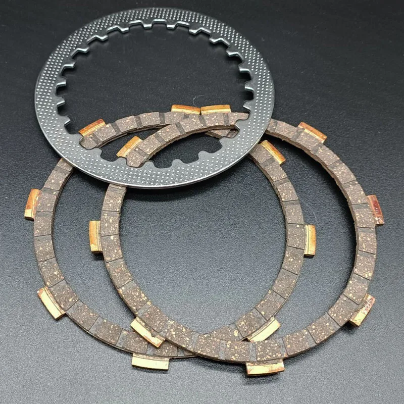 Clutch Friction Plate Discs Kit Fits Yamaha JT1 JT1L 1971 FS1 FS1 E/FS1DX/FS1/FS1SE 1974-1990 DT50 M/MX 1980-1995 RD50 M/MX 1980