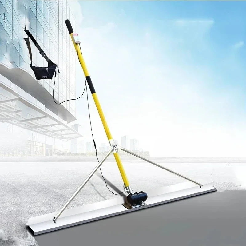 150cm 24V Electric Concrete Polisher level Floor Scraper Ruler Mortar Vibrator Concrete Trowel Leveling Machine with Battery