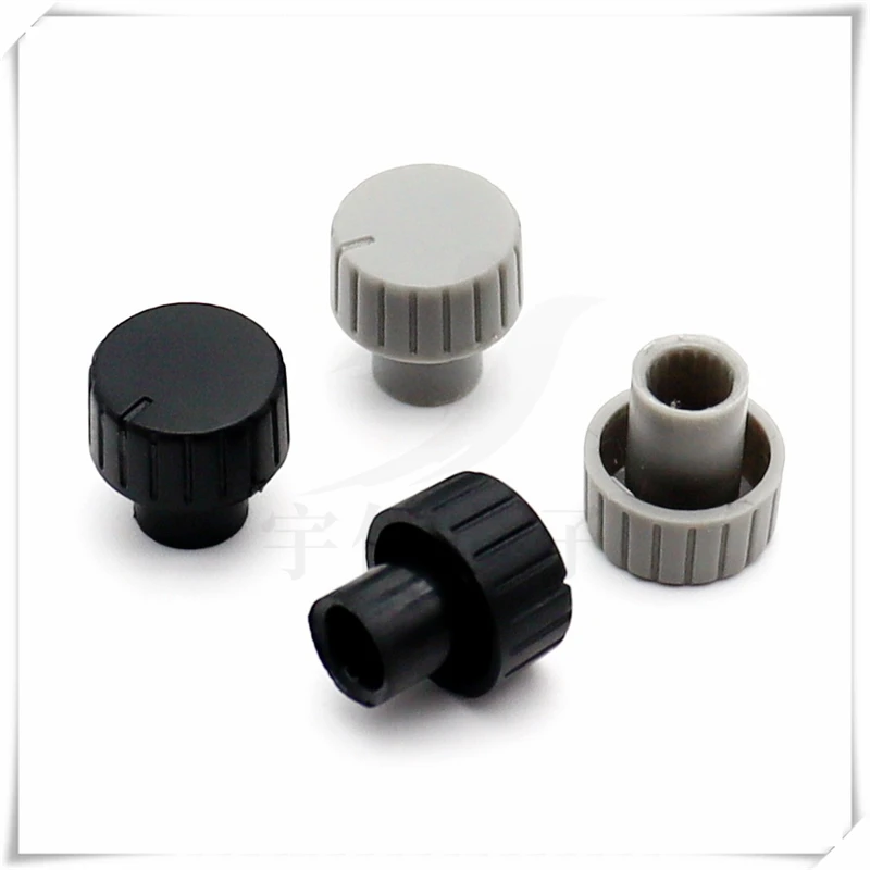 10PCS 14X14.5MM Plastic Switch Knob Cap Flower Handle Potentiometer Knob Power Amplifier Volume Adjustment Knob Cap