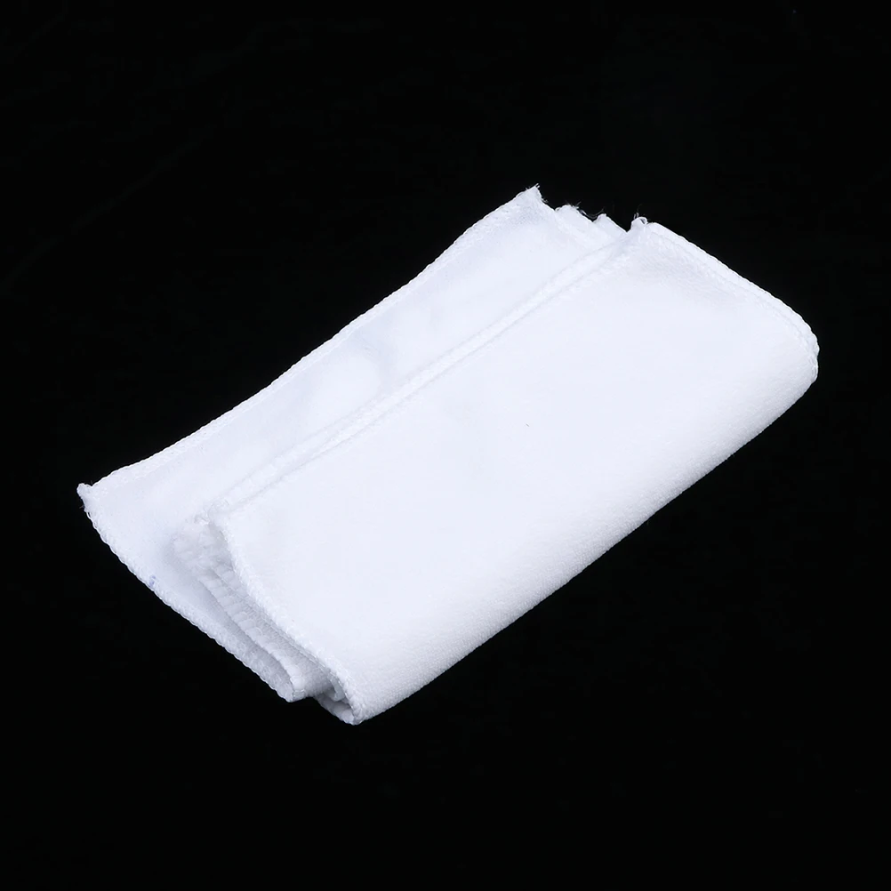 

10Pcs Microfiber Towels White Soft Absorbent Beauty Spa Bath Towels for Hotels Travel Pedicure Shops