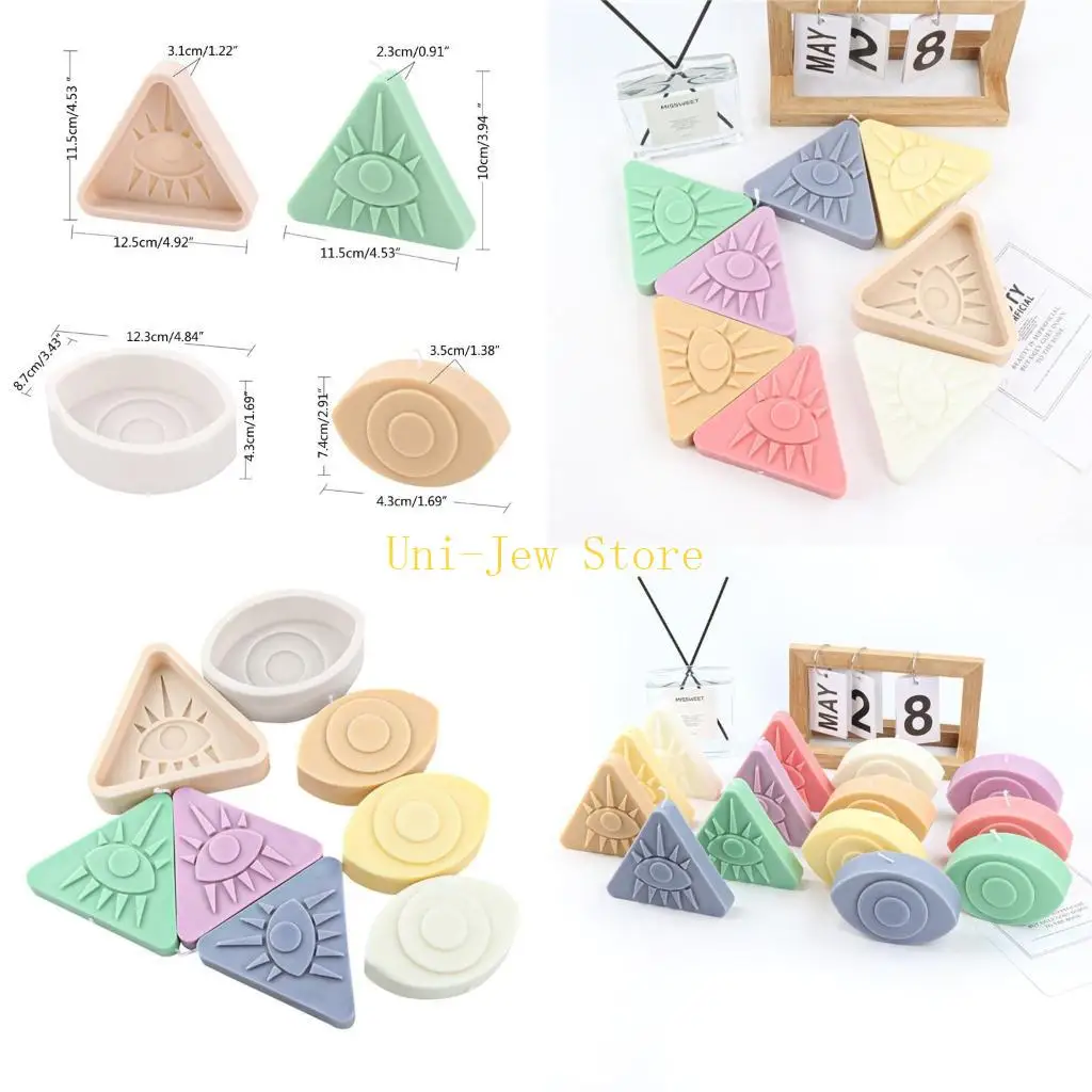 

40GB for Triangle Silicone Mold Resin Casting Mold for Resin Soap Making Party