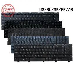 US/RU/SP/FR/AR Laptop Keyboard For Dell 15R 5535 5521 5537 5528 5421 2521 2528 3537 3521 3328 4526 M531R P28F P28F001 P28F005