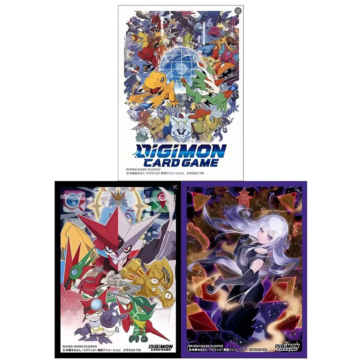 

60Pcs/set 66X92Mm Diy Digimon Adventure Card Sleeves Ws Opcg Ptcg Dtcg Applimonster Card Protective Cover Anime Cards Gift Toys