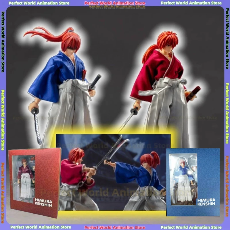 Dasin/gran juguetes/GT Rurouni Kenshin Himura Sagara Sanosuke Shishio Makoto SHF 1/12 16 cm/6 pulgadas PVC modelo de figura de acción