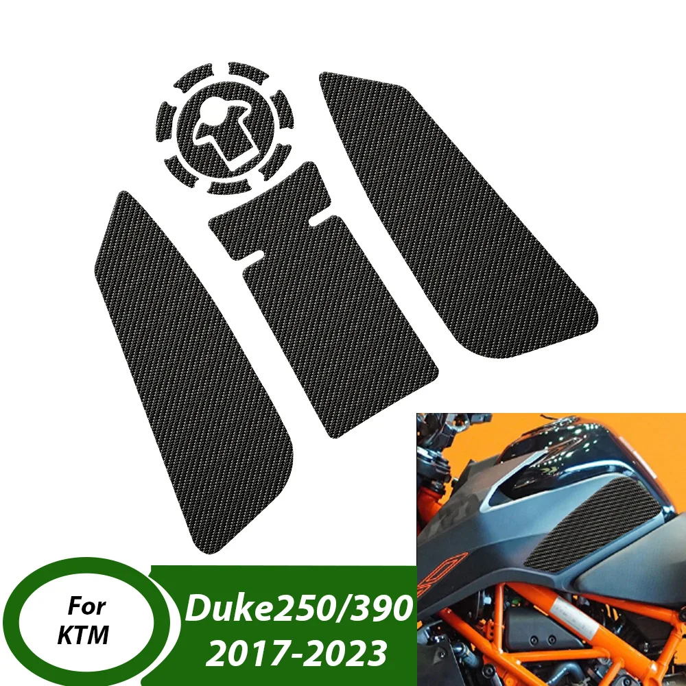 

For KTM Duke250/Duke390 2017-2023 High Quality Motorcycle Tank Traction Side Pad Gas Fuel Knee Grip Decal Motor Accessories