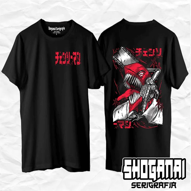 

Denji - Chainsawman Unisex Anime T-Shirt 100% Cotton Manga Tee