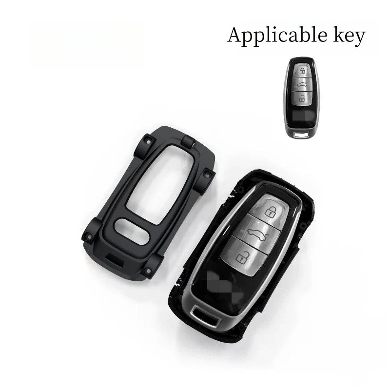 Audi A6L -Class Key Holder, Model Key Protector, Personalized Gift Car Key Holder, with Buckle Accessory