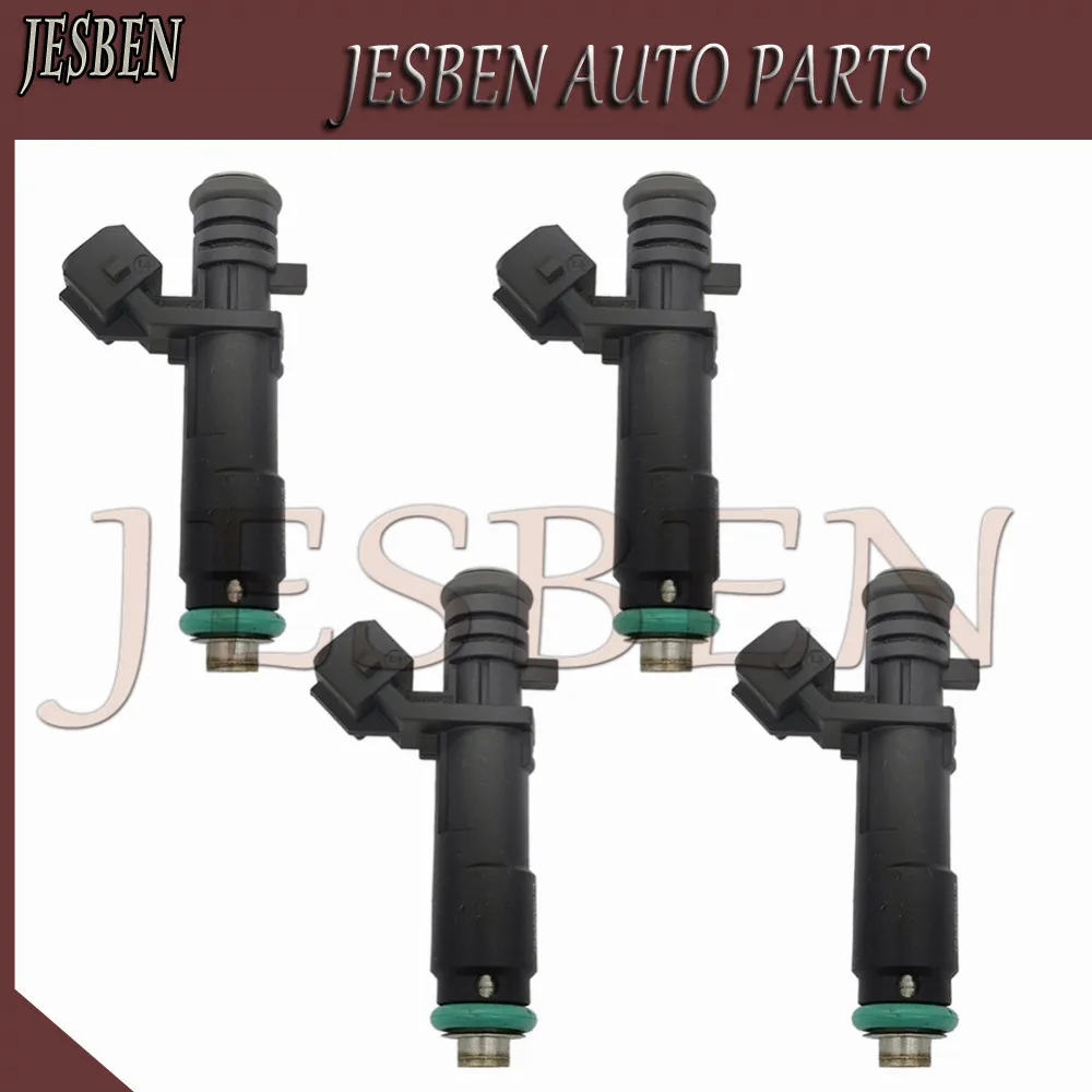 4pcs 25186566 96800843 Fuel Injector Fit for Chevrolet Aveo Kalos 1.2 1.4 2006-2010 Beat 1.2L 2016-2017 Spark 1.0 2010-ON