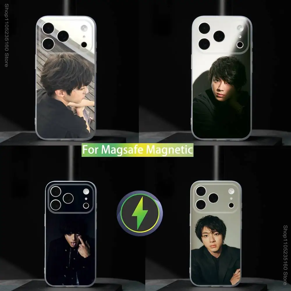 

Yamada Y-Yuki Actor Phone Case For iPhone 17,16,15,14,13,12,11,Pro,Max,Plus,Mini,SE4,E For Magsafe Wireless