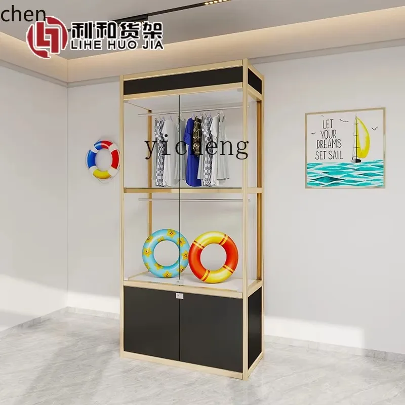 Swimsuit And Swim Trunks Display Cabinet For Swimming Pools, Hotels, Fitness Centers, Glass ShowcaseN8