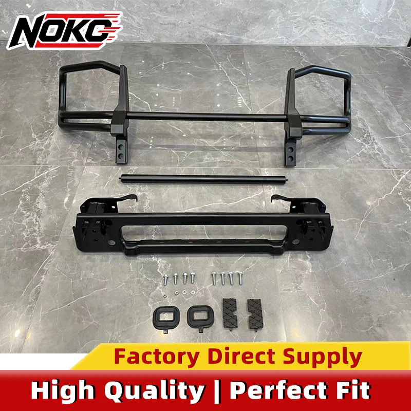 B Style Widebody Front Bull Bar For Mercedes W464 G63 G800 Front Bumper Guard Heavy DutyFront Crash Protection Bar view 5