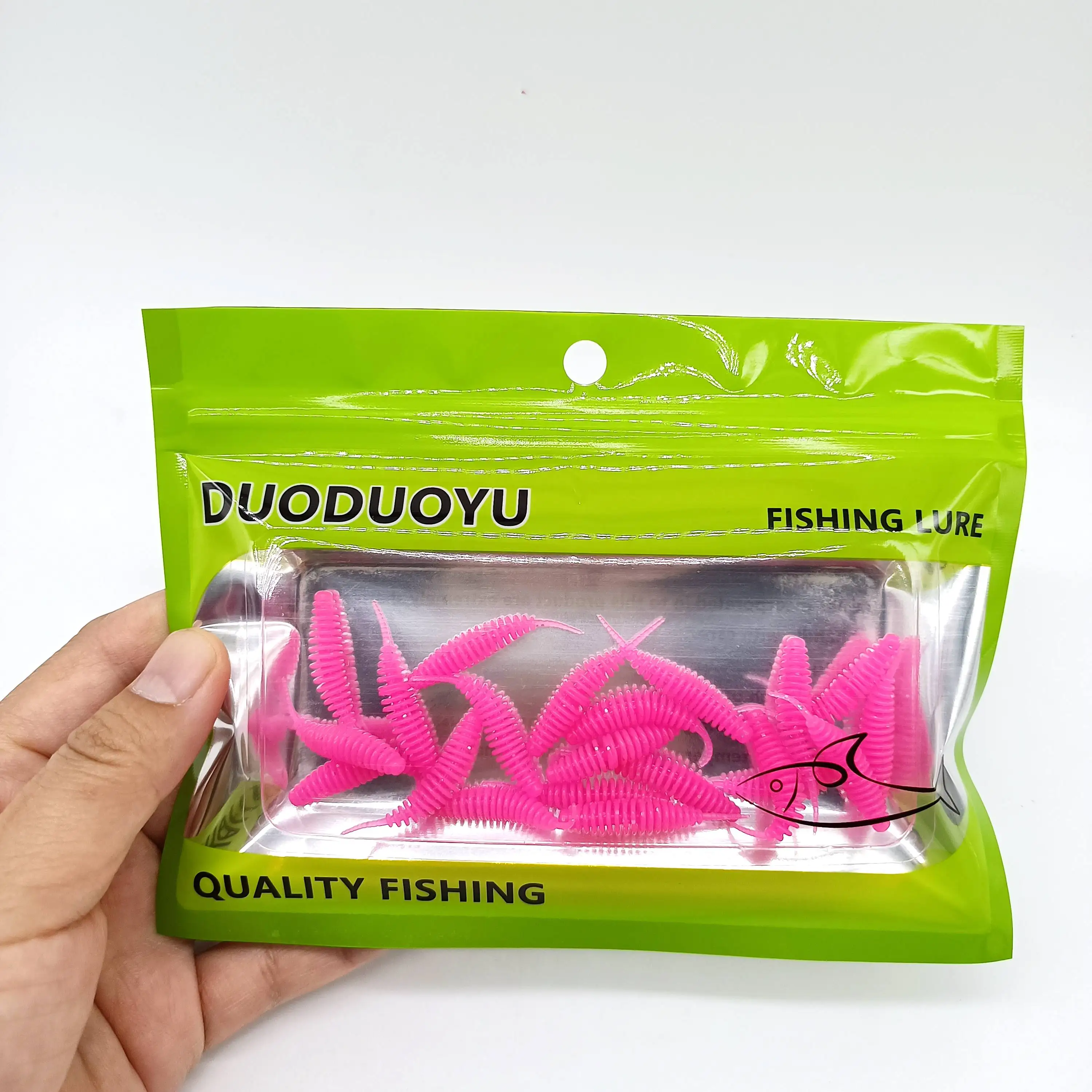 DUODUOYU Señuelos de vinilo suaves mini, cebo para carpa y lubina - imagen 3