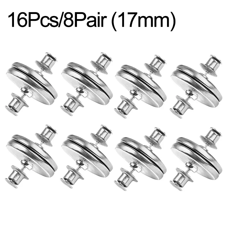 4/8Pairs Gordijn Magnetische Knop Afneembare Gordijn Fix Fastener Clip Voorkomen Licht Aanpassing Venster Scherm Sluiten Magneet Gesp