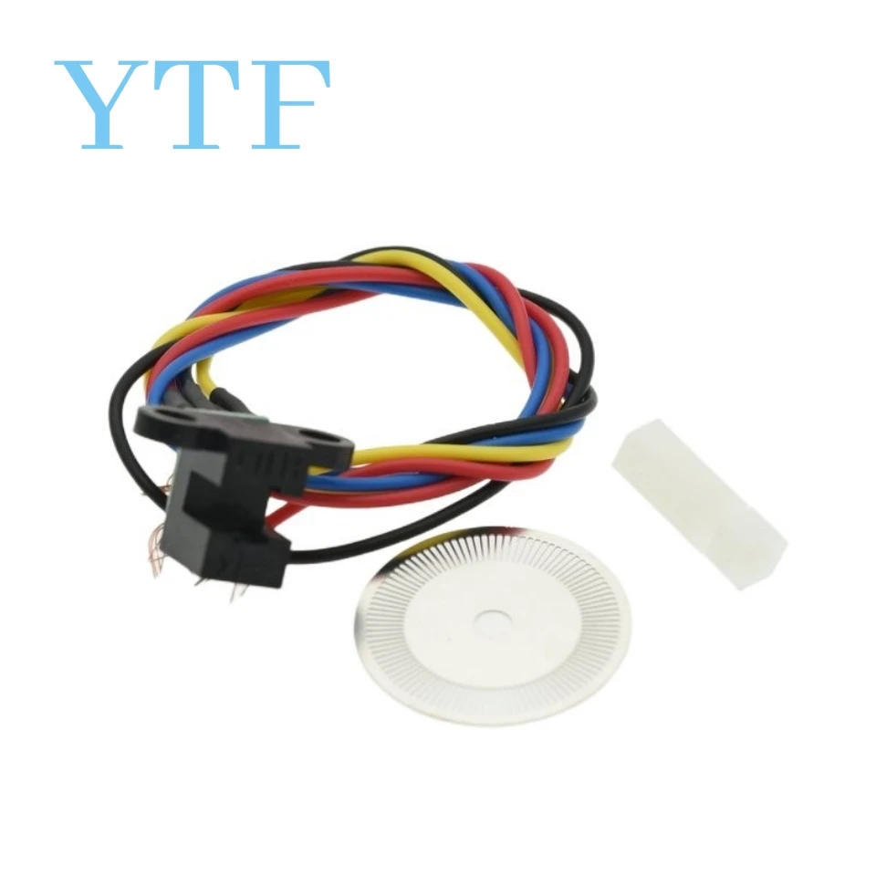 Codificador de Sensor de velocidad fotoeléctrico de 5V, módulo de Sensor de velocidad de salida de señal de cuadratura de corte láser para Arduino