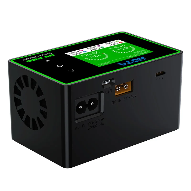 HOTA H6 Pro Duo AC 200W DC 700W 26A Mini Battery Charger 1-6S Lipo NiMh Li-ion Ni-Cd Digital RC Balance Charger Discharger