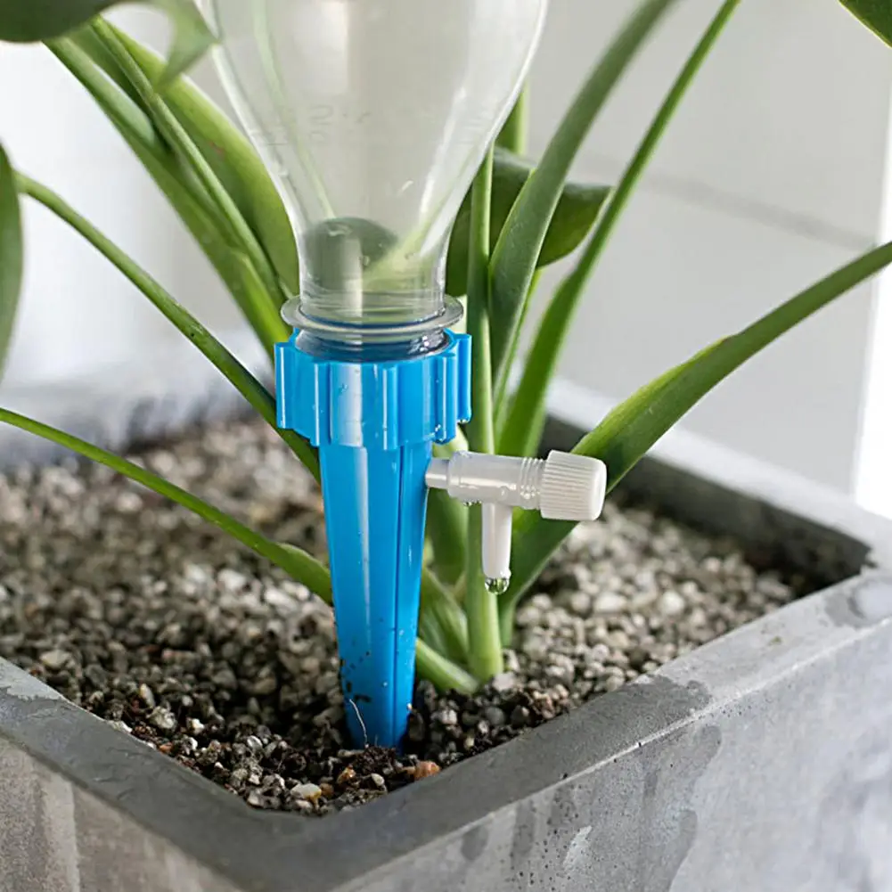 2 pçs sistema de irrigação por gotejamento automático dripper spike kits jardim casa eco-friendly planta flor ferramentas waterer automático