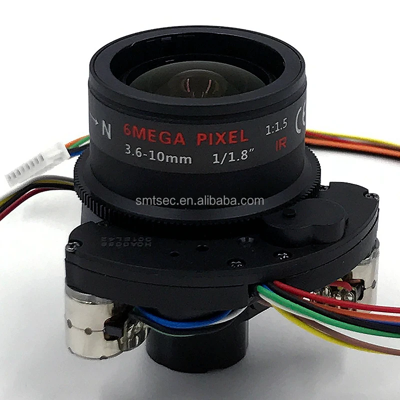 Auto Focus Auto IRIS 3.6-10 mm Motorized Zoom CCTV Lens 1/1.8