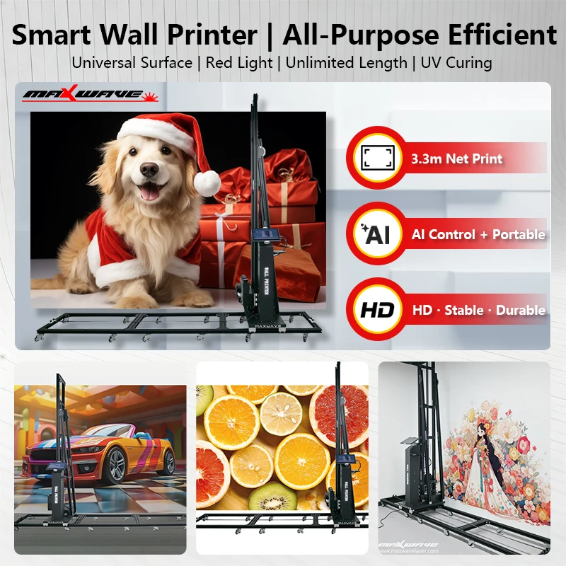 UP200 UP700 UV Wall Printer for Hotel Reception Travel Murals and Interior Feature Walls