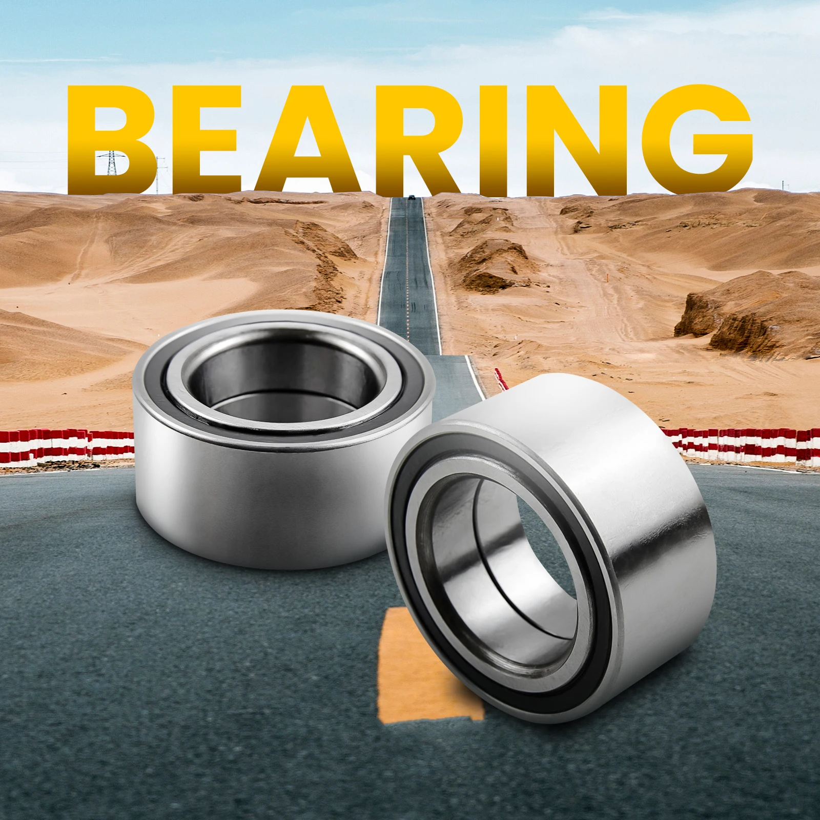 

Maxpeedingrods 2x Front Wheel Bearings for Polaris RZR 800 4800 S800 3514627 3514699 2010-2014 3514627,3514699,3514822