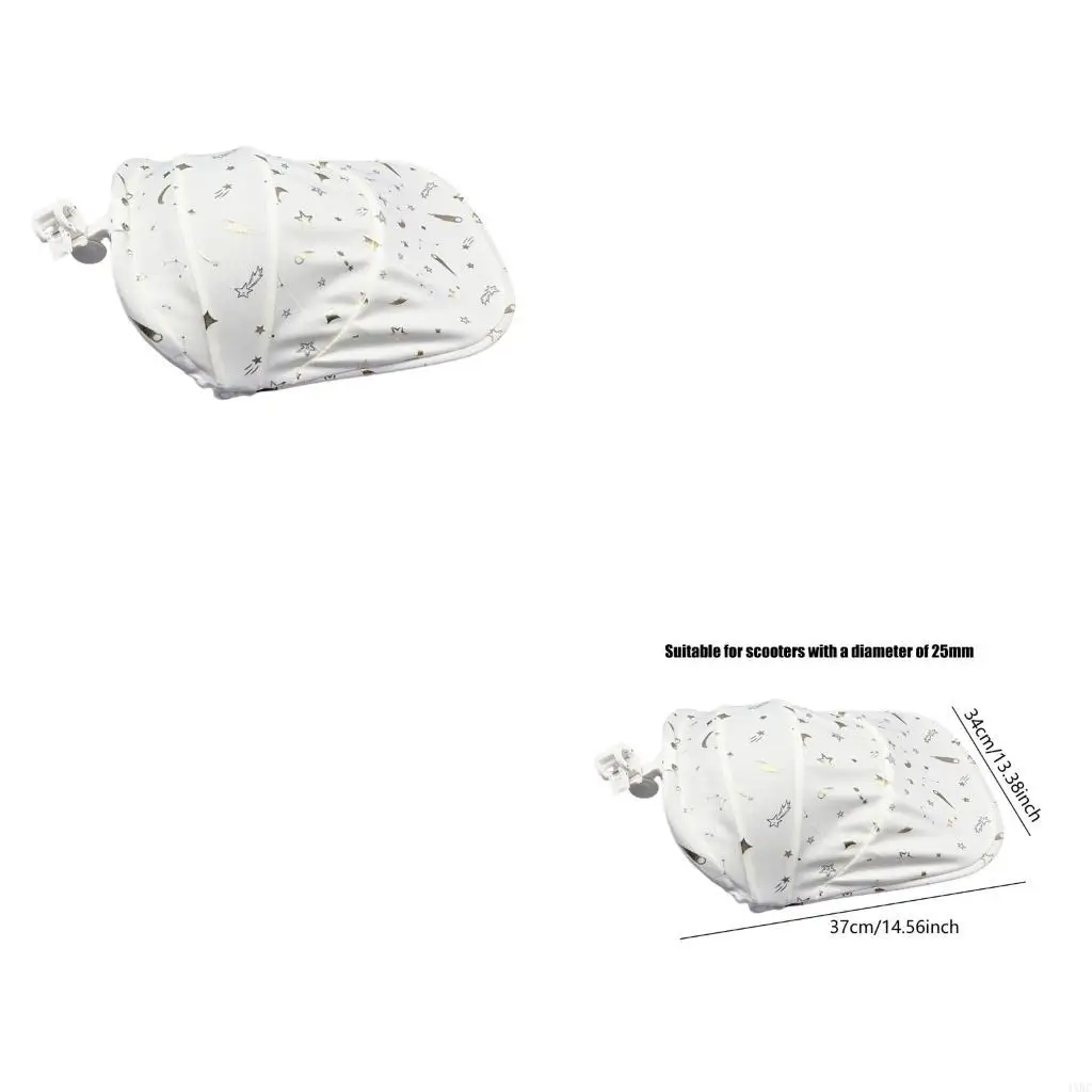 

Strollers Sunshade Protective Guard Sleeve Pram Cart Sun Shade Canopy Wear Resistant Strollers Accessory Protector 4XBC