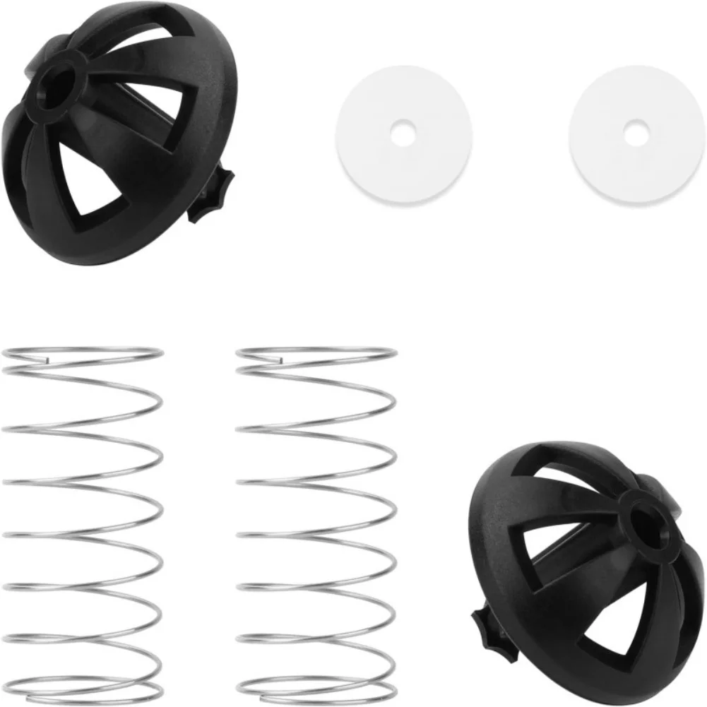 Easy Installation Spring Loaded Stopper Kit for Coffee Makers Compatible with 4 to 12 Cup Drip Models Plastic Springs