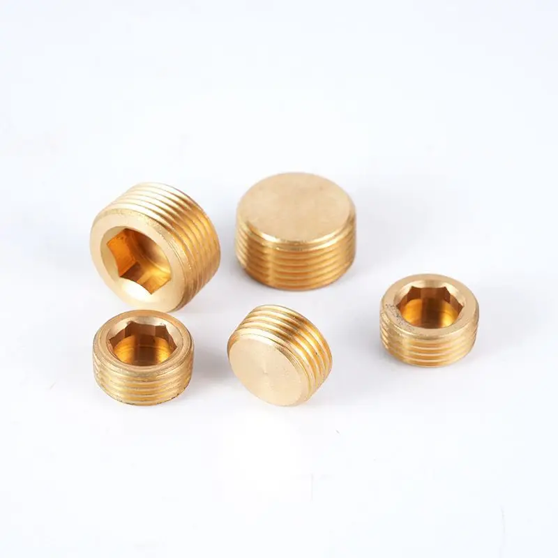 The nut plug supports customization of 1\4 NPT 1\8 1\2 3\4 NPT Contact customer service to submit custom drawings.