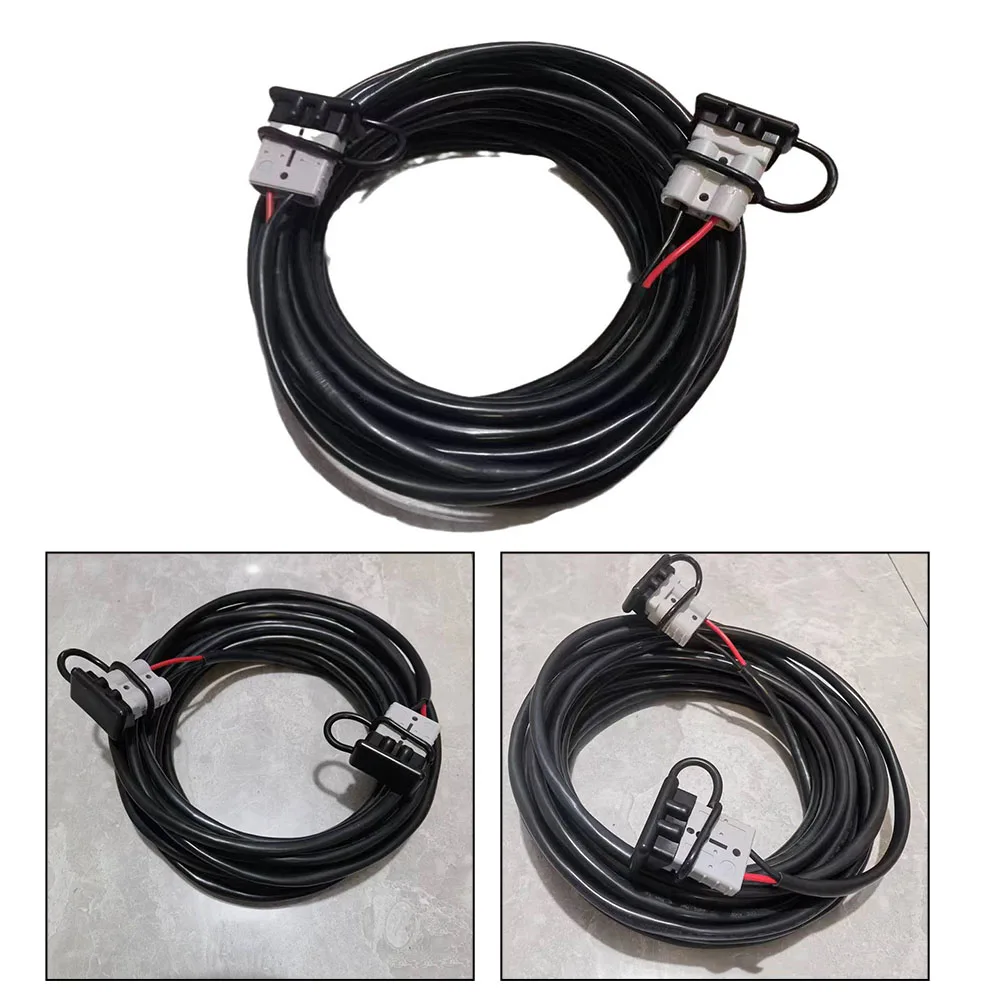 10M 50A Extension Cord For Plug Power Extension Cord 12V Solar Charging Connector Electrical Equipment Accessories